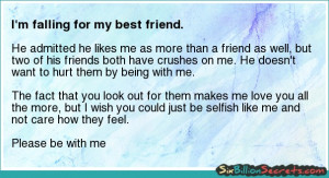 im falling in love with my best friend