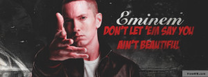 Inspiration From Eminem on FB Covers with Quotes