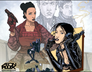 Media RSS Feed Report media Aeon Flux, COMIC (view original)