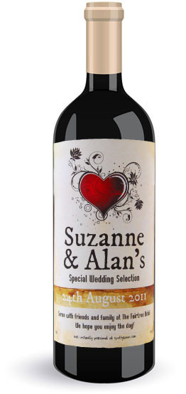 Put it on a bottle to create personalised wine - as a gift or for a ...