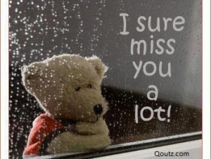 miss you a lot...