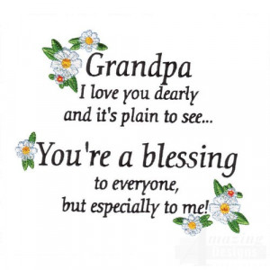 love you grandpa i love you grandpa