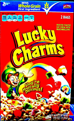 Lucky Charms Cereal Nutrition Label