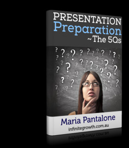 Presentation Preparation ~ The 5Qs