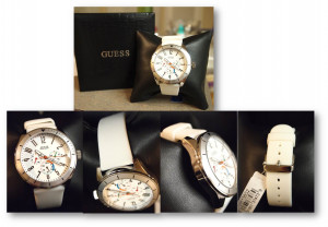 Thread: GUESS Watch, Men's White Silicone Strap @ $135 (Brand New with ...