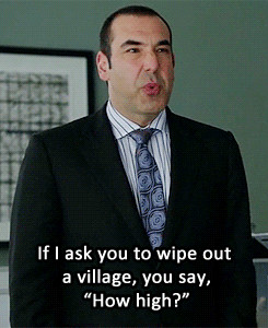 ... to Post :Suits Louis Litt L Rick Hoffman 2 Because He Can Be A White