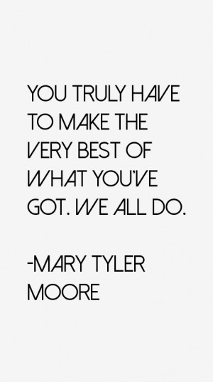 Mary Tyler Moore quotes