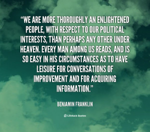 Benjamin Franklin Quote