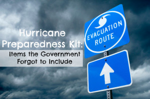 Hurricane Preparedness Items the Government Forgot