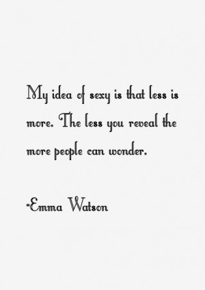 Emma Watson Quotes & Sayings