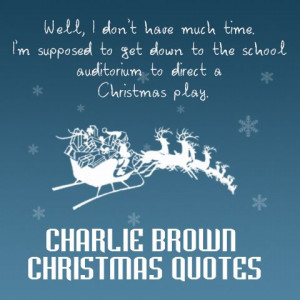 Charlie Brown Christmas Quotes for Cards