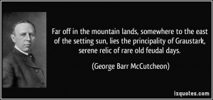 More George Barr McCutcheon Quotes