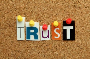 learn to trust yourself, trust your team, trust in hope