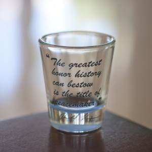 Home > Products > Richard Nixon Quote Shot Glass
