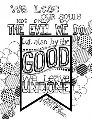 Check out more FJS quote coloring pages here .