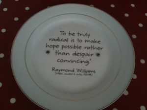 To be truly radical is to make hope possible rather than despair ...