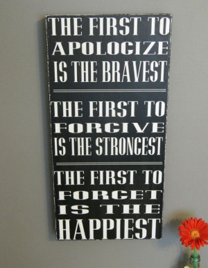 ,quotes, Christian signs, The First to.... 12x24 handmade wood sign ...