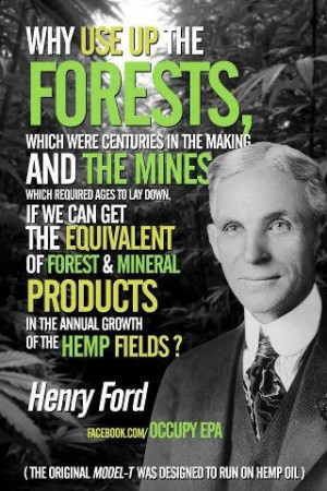 Henry Ford...A man ahead of his time.