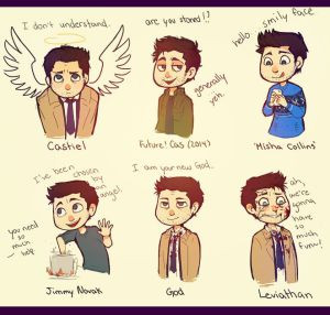 ... mony yeah that one was spn rather then misha but it s fetureing cas