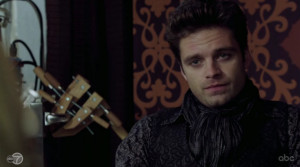 The Mad Hatter a.k.a. Jefferson, played by Sebastian Stan