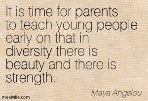 Maya Angelou Quotes About Diversity