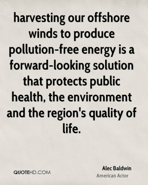 our offshore winds to produce pollution-free energy is a forward ...