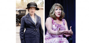Mrs Hughes Downton Abbey Phyllis Logan Phyllis logan is nothing like