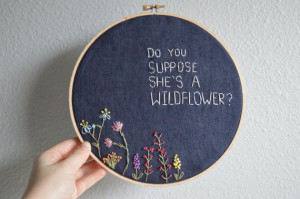 ... suppose she's a wildflower? alice in wonderland quote lewis carroll