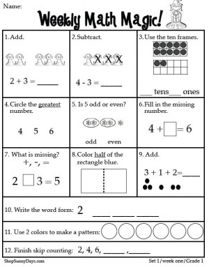 ... .classroomfreebies.com/2012/06/first-grade-ccss-math-magic.html Like