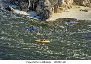 Great Falls The Potomac River Rapids Near Stock Images Image
