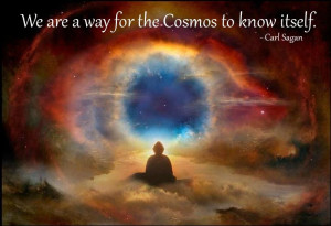 Carl Sagan Quote Cosmos Eye