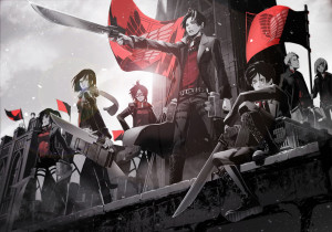 Attack on Titan Shingeki no Kyojin Anme Character Group Sword Blade HD ...