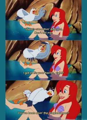 Little Mermaid- movie quote