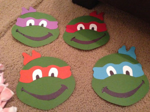 Teenage Mutant Ninja Turtles Party Printables