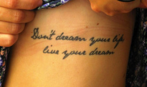 tattoo quotes tree life tattoo quotes about life and dreams james dean ...