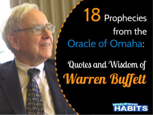 18 Prophecies from the Oracle of Omaha: Quotes and Wisdom of Warren ...