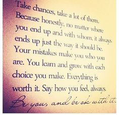Taking Chances Quotes And Risk