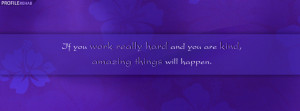 Inspirational Quote Facebook Cover for Timeline Preview