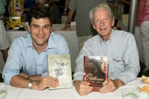 Robert K Massie Authors Mark Mazzetti and Robert K Massie pose