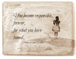 Printable Quote- The Little Prince