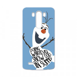 Frozen Olaf Summer Quote LG G3 Hard Case