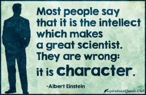 ... , science, wrong, mistake, science, character, Albert Einstein