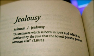 with one hand sweet jealousy people who love jealousy quote