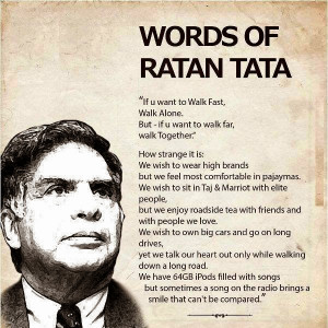 Inspiring Words from Ratan Tata