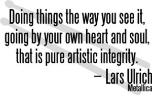 Lars Ulrich quote: