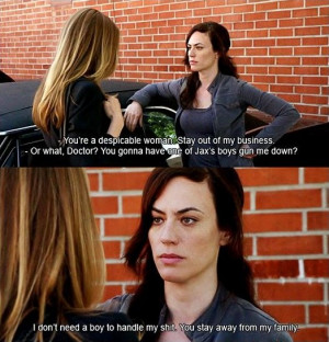 Wendy Case and Tara Knowles Argue Over Jax and Her Kids On Sons Of ...