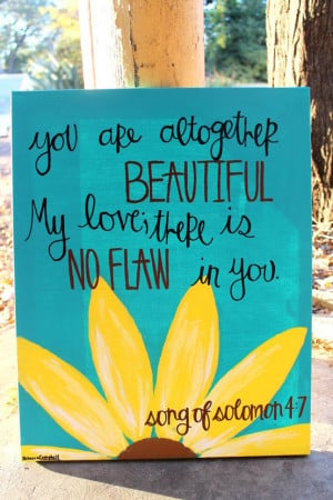 Canvas Painting Ideas Quotes With daisy on canvas 16x20
