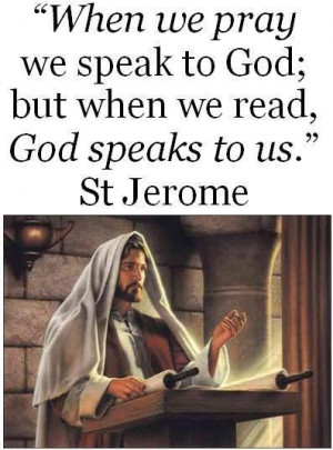 St. Jerome quote... Patron Saint of Books and Libraries...