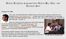 ... Space Flight Center and the Space Sciences Laboratory hosted Bill Nye
