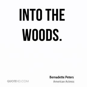 Bernadette Peters - Into the Woods.